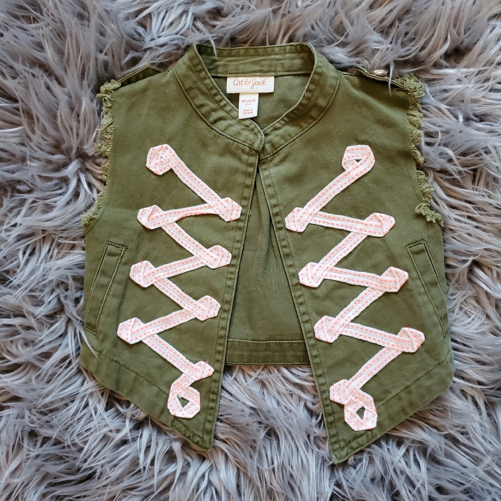 🔥3 for $20🔥 NWOT-Adorable Girls Vest, 4-5